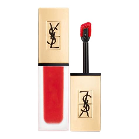 ysl lip tatouage couture liquid matte lip stain shade 16|ysl tatouage couture lip color.